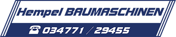 Hempel Baumaschinenvermietung Querfurt - Logo